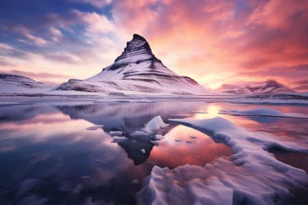 Fronz_95's Breathtaking Capture: Majestic Snow-Covered Rocky Mountainsの素材