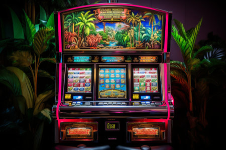 Experience the Thrill of Casino Slot Machines in Miami, FL, USA â May 2013!の素材