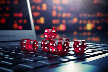 The Ultimate Guide to Online Gambling: Unraveling the Excitement of Casino Dice on the Keyboardの素材