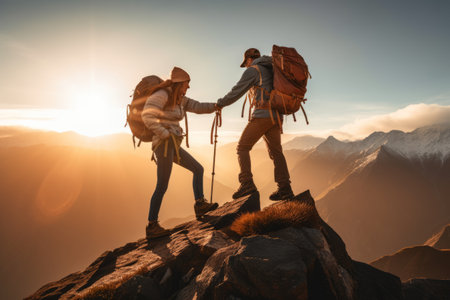 Ascending towards the Sun: An Inspiring Journey of Support and Active Living in Asiaの素材