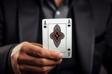 Embracing the Poker Card: An Insight into the Casino Gambling Lifestyle at AR 3 2 Irag439995 Relaxed_98の素材