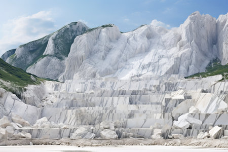 Sagro Mountain: Discovering the Majestic Alpi Apuane in Italy's Carrara Marble Quarryの素材