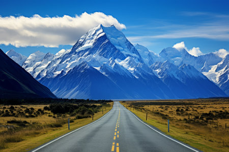 Journey to the Majestic Aoraki: Scaling New Heights on Mount Cook in New Zealandの素材