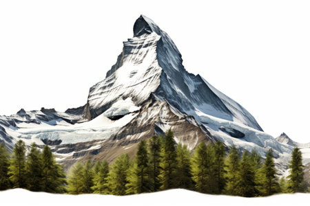 The Majestic Matterhorn: A Stunning Alpine Beauty on the Switzerland-Italy Borderの素材