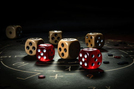 Lucky Dice: A Chance Encounter on the Card Tableの素材