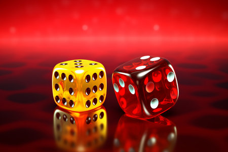 Rolling the Dice: Unveiling the Thrilling World of Craps Gambling with Two Dicesの素材