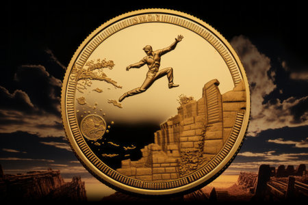 The Enigmatic Tale of the Jumping Gold Coin in Iraq: A Relaxed Journeyの素材