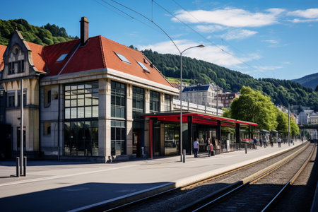 Bergen Station: Norway's Vibrant Hub of Rail Travelの素材