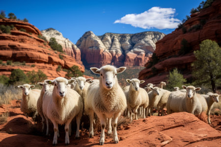 Sheep Sighting: The Enchanting Pod in Zion NPの素材