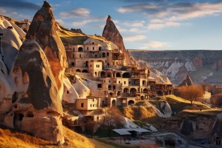 A Mesmerizing Journey through Cappadocia, Turkey's Enchanted Wonderlandの素材