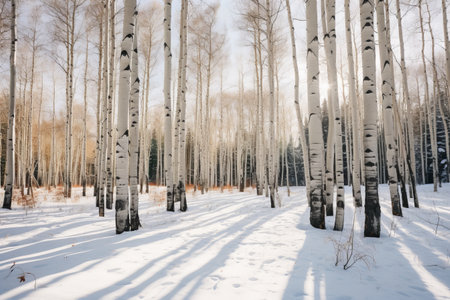 Captivating Winter Scenery of Colorado's Aspen and Snowmassの素材
