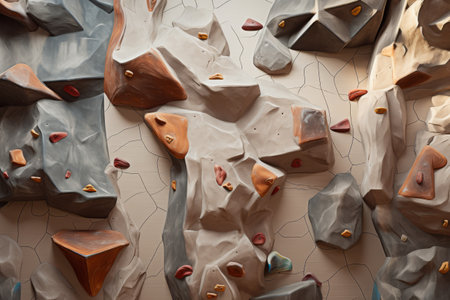 Scaling New Heights: Unveiling the Intricate Details of Indoor Climbing Wallsの素材
