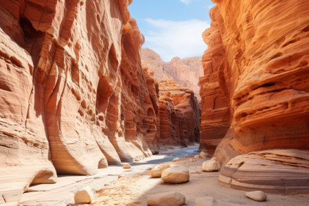 Spectacular Scenes: Mesmerizing Colors of the Egyptian Texture in Sunny Canyonの素材