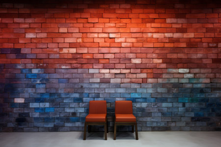 Colorful Square Brick Block Wall: Innovative Interior Decoration Materialsの素材