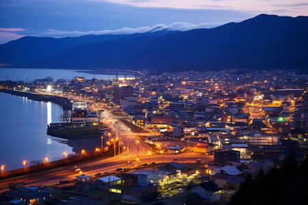 Dawn Delights: Marveling at Kitakami City's Scenic Beauty in Iwate Prefectureの素材