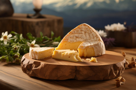 From the Alpine Peaks to Your Plate: A Taste of Timeless Tradition with our Modern Aged Mountain Cheese Selectionの素材