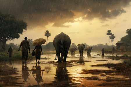 The Majesty and Mystery of Africa's Rainy Seasonの素材