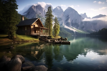 Exploring the Enchanting Beauty of Lago della Muta: An Idyllic Gem in South Tyrol, Italyの素材