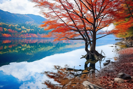 The Enchanting Beauty of Onuma National Park: Discover the Serene Lake in Hokkaido, Japanの素材