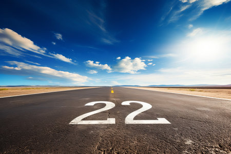 Road to 2023: A Vision for a Bright New Yearの素材