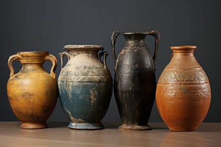 Unearthing History: Exploring Ancient Pottery as Classic Water Containersの素材