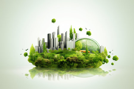 Transforming the Future: A Blueprint for Sustainable Business Development and Environmental Conservation in the Green Communityの素材