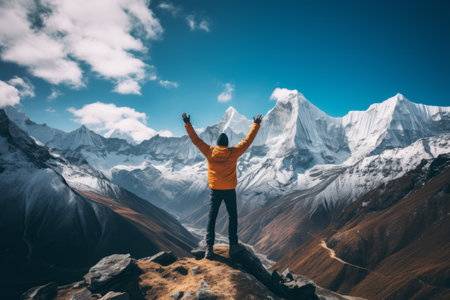 Summiting Happiness: A Happy Hiker's Journey to Achieving Life Goals and Finding Freedom in the Majestic Himalayasの素材