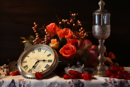 A Captivating Still Life: Embracing New Beginnings in the Year 2023の素材