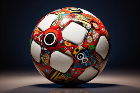 The Evolution of Soccer Balls: From 'soccer ball_98' to Presentの素材