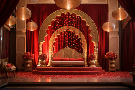 Exquisite Displays: Indian Pre-Wedding and Wedding Ceremonial Decorationsの素材