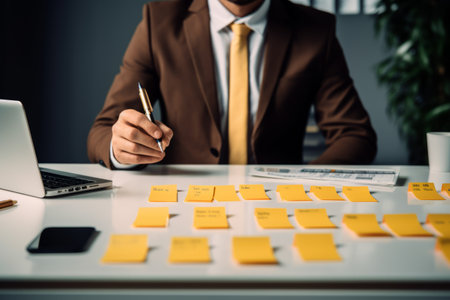 Mastering the Art of Productive Business Management: Insights from a Visionary Leader's Strategic Officeの素材