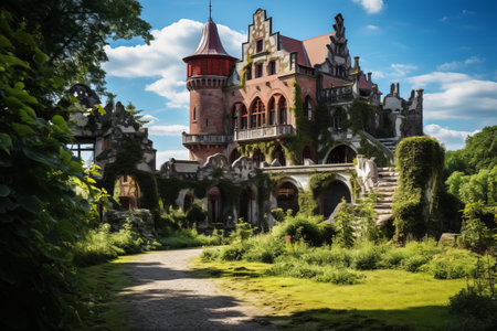 Captivating Bedzin Castle: A Majestic Landmark in Poland's Charming Town of Bedzinの素材