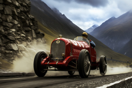 The Epic Battle of Historic Automobiles: Grossglockner Grand Prix 2012の素材