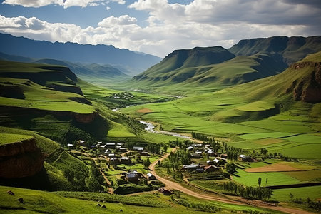 Exploring Lesotho: The Enclave Kingdom with Stunning Landscapes and Rich Heritageの素材