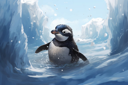 A Glimpse into the Arctic: The Adventures of the Little Aukの素材