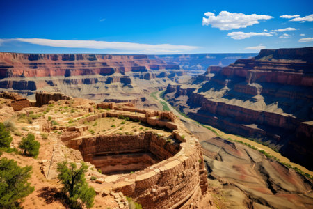 Immersive Journey through the Majestic Grand Canyon from Desert View Watchtowerの素材