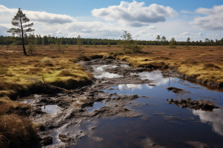 Exploring the Enigmatic Beauty of Peat Bog National Parkの素材