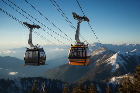 Gliding to New Heights: Exploring Sochi's Majestic Roza Peak Ropewayの素材
