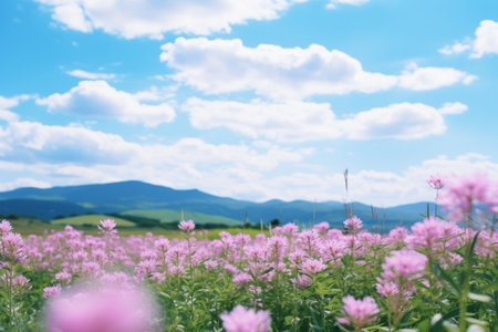 Captivating Moments in the Enchanting Summer of Hokkaidoの素材