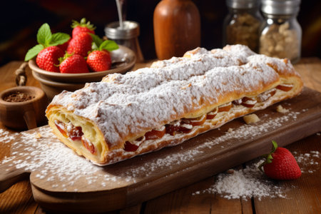 Sweet Delicacy from the Dolomites: Exploring the Irresistible Strudel of South Tyrol, Italyの素材