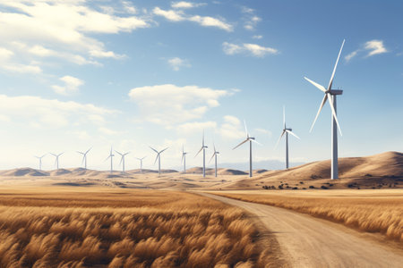 Revolutionizing Energy Production: Exploring the Vast Potential of Wind Turbine Fieldsの素材