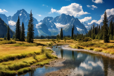 Captivating Rocky Mountain Views in Washington State: A Photographer's Dreamの素材