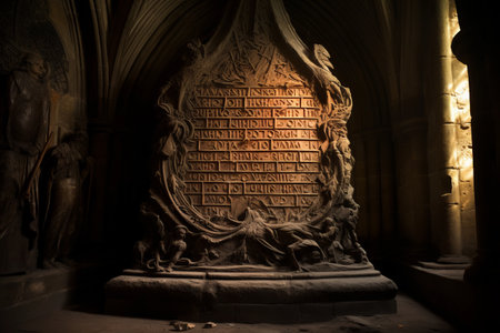 Decoding the Mysterious English Inscription: Unraveling the Secrets of AR 3:2の素材