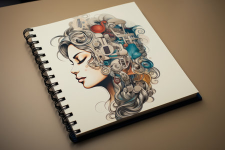 Emotion Unleashed: Capturing Daily Life's Tales and Turmoil in the AR 3:2 Notebookの素材