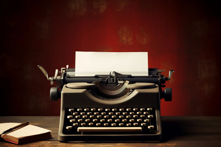 The Timeless Companion: Unleashing Creativity through Vintage Typewritersの素材