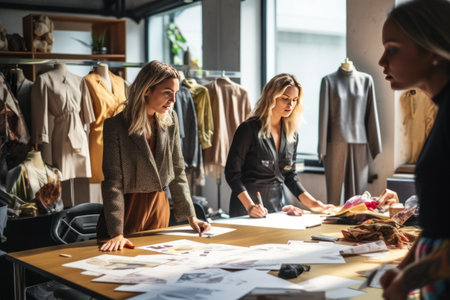 Empowered Elegance: Unveiling the Harmonious Fusion of Business, Fashion, and Design at a Creative Agencyの素材