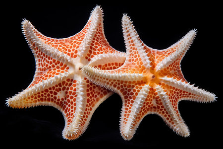 The Mysterious Beauty of the Deformed Starfish Linckia Laevigata: A Fascinating Species Thriving in Tropical Watersの素材