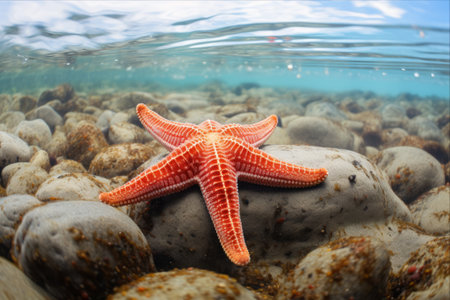 Captivating Closeup: The Enigmatic Asterias Rubens Unveiled in Swedish Watersの素材