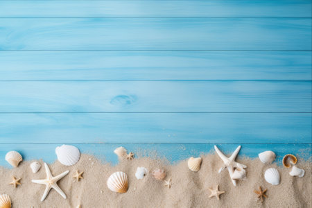 Seaside Serenity: Vibrant Beach Accessories for Your Perfect Summer Getaway - AR 3:2の素材