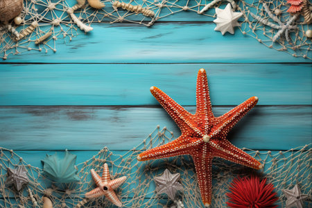 Enchanting Underwater Delight: Captivating Spiny Starfish Amidst Vibrant Oceanic Settingの素材